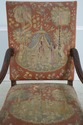 73642: Pair of Antique Louis XVI Fauteuils Needlep