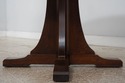 72725: STICKLEY Mission Oak Round Dining Table
