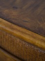 L73624: SCHNADIG Stately Wood & Rattan Bedside Tab