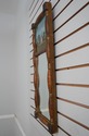 F73592: Antique Reverse Painted Hanging Wall Mirro