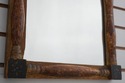 F73592: Antique Reverse Painted Hanging Wall Mirro