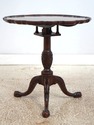 72971: HENKEL HARRIS Mahogany Tilt Top Table