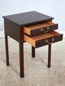 L73692: KITTINGER Mahogany 2 Drawer Nightstand
