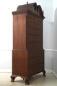 F73274: Antique 18th Century Cherry Chest on Chest