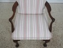 L73366: Pair of KITTINGER Mahogany Queen Anne Styl