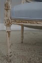 L73333: French Louis XVI Style Blue & White Oval B