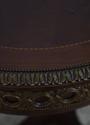 LF73389: Vintage Louis XVI Mahogany Marquetry Inla