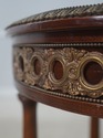 LF73389: Vintage Louis XVI Mahogany Marquetry Inla