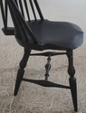 L73367: WARREN CHAIR WORKS Black Windsor Dining Ro
