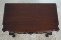 L73362: Antique Bench Made Philadelphia Mahogany L