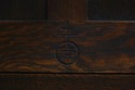 73379: STICKLEY Roycroft Mission Oak Leaded Glass 