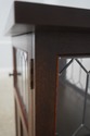73379: STICKLEY Roycroft Mission Oak Leaded Glass 