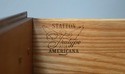 72807: STATTON Cherry Secretary Desk w. Bookcase T