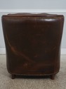 73454: THEODORE ALEXANDER Leather & Mahogany Club 