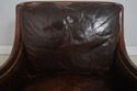 73454: THEODORE ALEXANDER Leather & Mahogany Club 