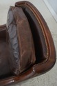 73454: THEODORE ALEXANDER Leather & Mahogany Club 