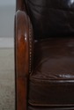 73454: THEODORE ALEXANDER Leather & Mahogany Club 