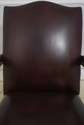 73472: ETHAN ALLEN Burgundy Leather Desk Chair