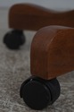 73472: ETHAN ALLEN Burgundy Leather Desk Chair