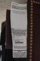 73472: ETHAN ALLEN Burgundy Leather Desk Chair