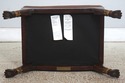 73455: THEODORE ALEXANDER Regency Style Leather Fo