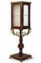 F73409: French Style Marble Top Vitrine Display Ca