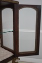 F73409: French Style Marble Top Vitrine Display Ca