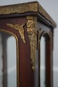 F73409: French Style Marble Top Vitrine Display Ca
