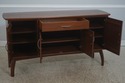 F73403: Mid Century Modern Design Walnut Credenza