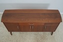 F73403: Mid Century Modern Design Walnut Credenza