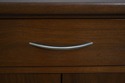 F73403: Mid Century Modern Design Walnut Credenza