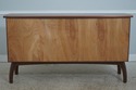 F73403: Mid Century Modern Design Walnut Credenza