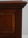 73480: LEXINGTON Cherry Inlaid 4 Drawer Chest Nigh