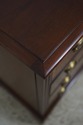 73480: LEXINGTON Cherry Inlaid 4 Drawer Chest Nigh