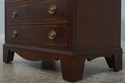 73480: LEXINGTON Cherry Inlaid 4 Drawer Chest Nigh