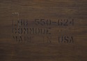 73480: LEXINGTON Cherry Inlaid 4 Drawer Chest Nigh