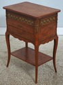 F73394: Pair of Vintage Louis XV Style Marquetry S