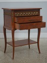 F73394: Pair of Vintage Louis XV Style Marquetry S