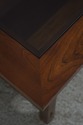 73423: STICKLEY Mission Cherry Glass Top Coffee Ta