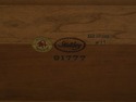 73423: STICKLEY Mission Cherry Glass Top Coffee Ta