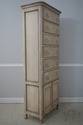 L73457: BAKER Paint Decorated 4 Drawer Tall Chest