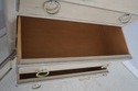 L73457: BAKER Paint Decorated 4 Drawer Tall Chest