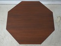 LF73412: Empire Style Octagonal Walnut Center Tabl