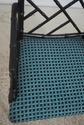 L73381: Pair of Ebonized Chinese Chippendale Faux 