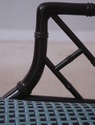 L73381: Pair of Ebonized Chinese Chippendale Faux 