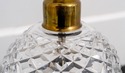 F69102: WATERFORD Crystal & Brass Table Lamp