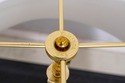 F69103: Pair of WATERFORD Brass & Crystal Lamps w/