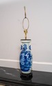 LF69108: Large Vintage Chinese Blue & White Porcel