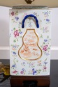 F68820: Pair of Chinese Square Porcelain Box lamps