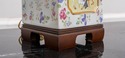 F68820: Pair of Chinese Square Porcelain Box lamps